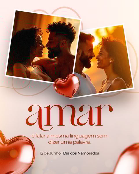 AMAR É FALAR A MESMA LINGUAGEM 02 - DIA DOS NAMORADOS - FEED