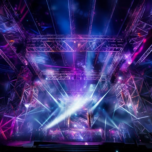 ESTRUTURA METÁLICA PARA SHOW