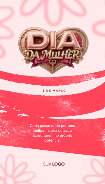 DIA DA MULHER CARD SOCIAL MEDIA STORES
