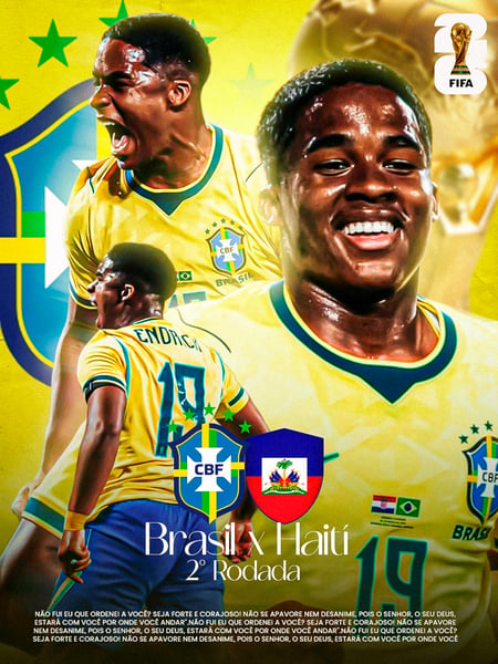 41 COPA DO MUNDO 2026 BRASIL X HAITÍ