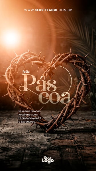STORY FELIZ PÁSCOA SOCIAL MEDIA PSD EDITÁVEL 10