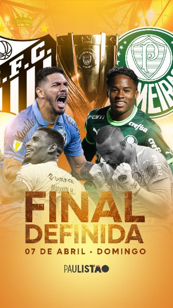 STORY - FINAL PAULISTÃO 2024 - SANTO X PALMEIRAS