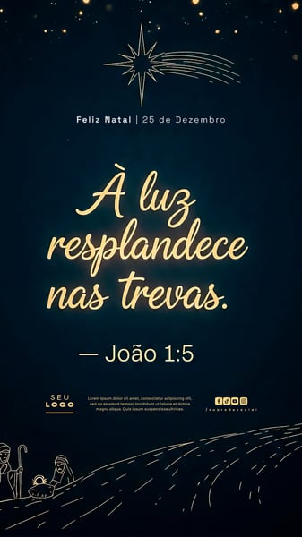 FELIZ NATAL CRISTÃO RELIGIOSO STORY 25 DE DEZEMBRO SOCIAL MEDIA PSD EDITÁVEL (2)