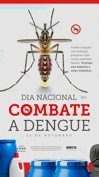 DIA NACIONAL DE COMBATE A DENGUE 22 DE NOVEMBRO STORY SOCIAL MEDIA PSD EDITÁVEL (5)