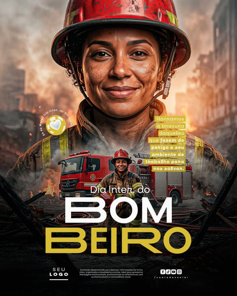 DIA INTERNACIONAL DO BOMBEIRO 04 DE MAIO SOCIAL MEDIA PSD EDITÁVEL 6