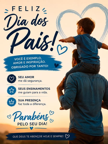 FELIZ DIA DOS PAIS