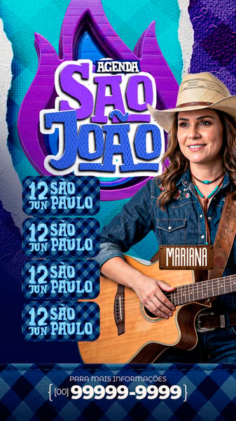 STORY FLYER EVENTOS SHOWS ARTISTAS SOCIAL MEDIA PSD EDITÁVEL 04