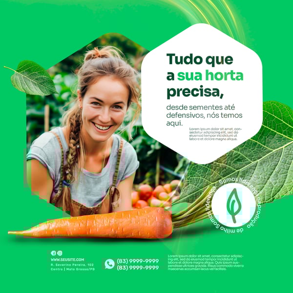 AGRONEGÓCIO - HORTA