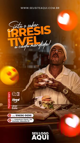 POST STORY - HAMBURGUERIA