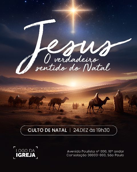 SOCIAL MEDIA - CULTO ESPECIAL DE NATAL FEED