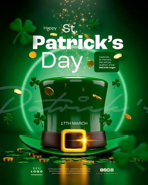 ST. PATRICK'S DAY CELEBRATION POSTER TEMPLATE SOCIAL MEDIA PSD EDITÁVEL (7)