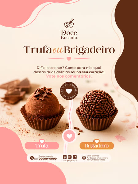 POST FEED DOCERIA CONFEITARIA SOCIAL MEDIA TEMPLATE PSD EDITÁVEL 07