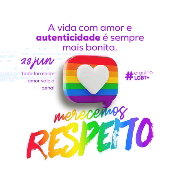 DIA INTERNACIONAL DO ORGULHO LGBT