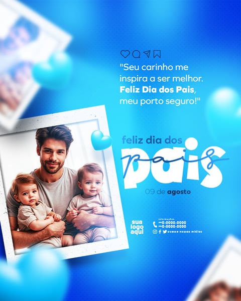 DIA DOS PAIS 09 DE AGOSTO FEED 4