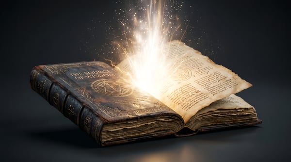 LIVRO ANTIGO BÍBLIA MÁGICA SABEDORIA MÍSTICA 01 2