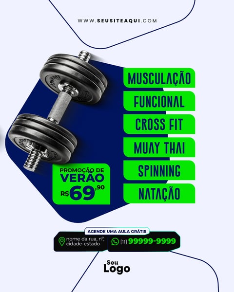 FEED VERTICAL ACADEMIA FITNESS SOCIAL MEDIA 16