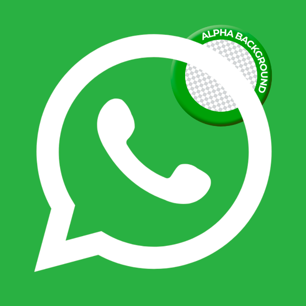 LOGO REDE SOCIALWHATSAPP PNG TRANSPARENTE SEM FUNDO