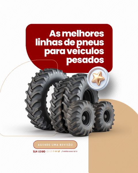 SOCIAL MEDIA - BORRACHARIA - VEÍCULOS PESADOS