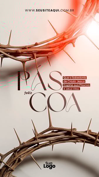 STORY FELIZ PÁSCOA SOCIAL MEDIA PSD EDITÁVEL 09