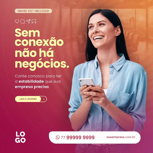 SEM CONEXÃO NÃO HÁ NEGÓCIOS - INTERNET