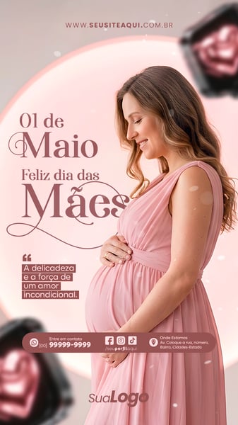 STORY 10 DE MAIO DIA DAS MÃES SOCIAL MEDIA PSD EDITÁVEL 04