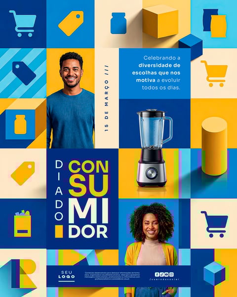 DIA DO CONSUMIDOR 15 DE MARÇO SOCIAL MEDIA PSD EDITÁVEL 5