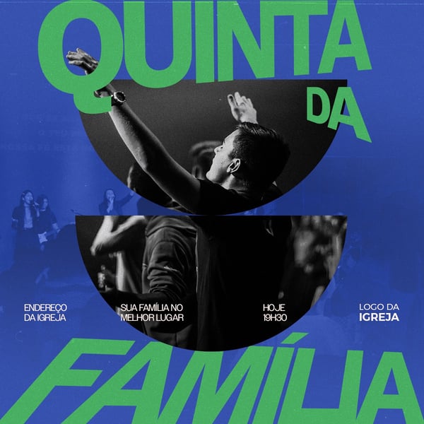 CULTO DA FAMÍLIA QUINTA PSD EDITÁVEL
