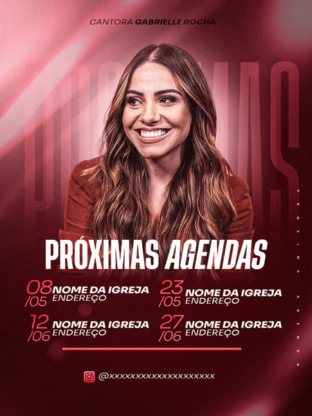 73 PROXIMAS AGENDAS GOSPEL