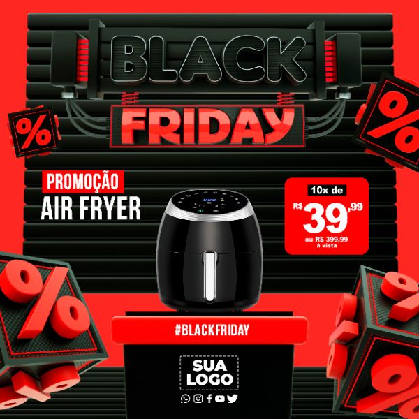 BLACK FRIDAY SOCIAL MÍDIA PSD EDITÁVEL