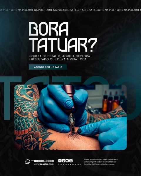 STUDIO DE TATUAGEM SOCIAL MEDIA PSD EDITÁVEL 4