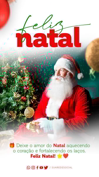 LMU SOCIAL MEDIA STORY FELIZ NATAL DEIXE O AMOR DO NATLA AQUECENDO O CORAÇLÃO E FORTALECENDO