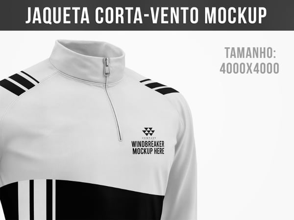 JAQUETA CORTA- VENTO MOCKUP