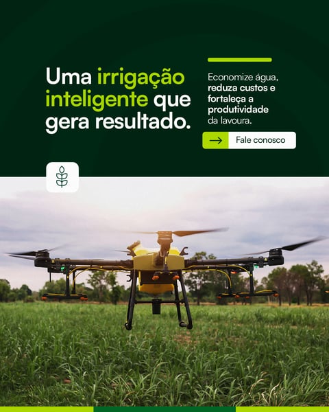 SOCIAL MEDIA AGRO IRRIGAÇÃO INTELIGENTE PSD EDITÁVEL