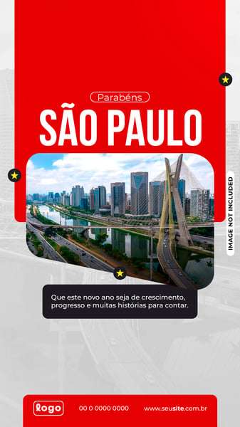 POST CARD ANIVERSARIO DA CIDADE