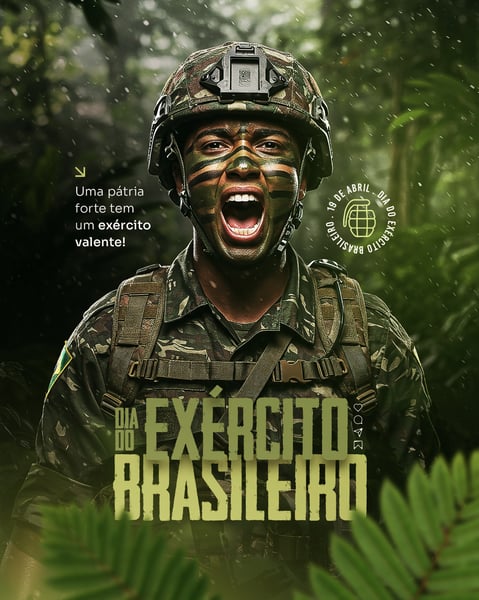 SOCIAL MEDIA - DIA DO EXERCITO BRASILEIRO