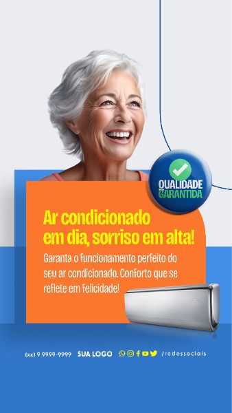 STORY - AR CONDICIONADO - SORRISO EM ALTA
