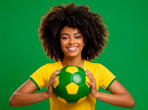 TORCEDORA BRASILEIRA FUTEBOL COPA DO MUNDO COMEMORANDO VITÓRIA 15