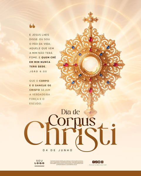 DIA DE CORPUS CHRISTI 04 DE JUNHO SOCIAL MEDIA PSD EDITÁVEL 4