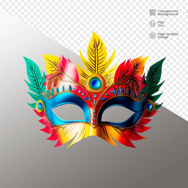 MÁSCAR DE CARNAVAL  - ELEMENTO PARA COMPOSIÇÃO