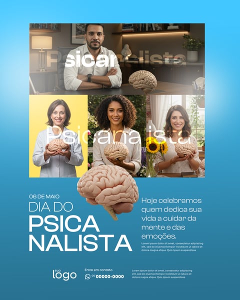 SOCIAL MEDIA - DIA DO PSICANALISTA 06 DE MAIO