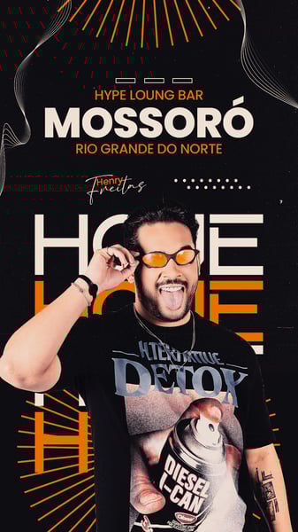 CPL FLYER AGENDA SEMANAL HOJE MOSSORÓ STORY HENRY FREITAS PSD EDITAVEL