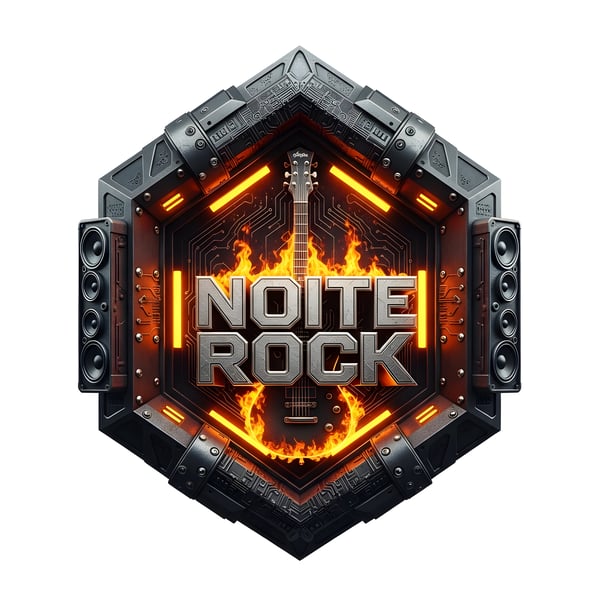Selo 3D para evento Noite Rock 04