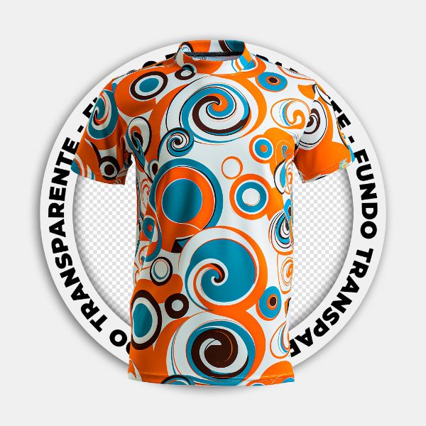 CAMISA DE COLORIDA | CARNAVAL | PRAIA | IMAGEM SEM FUNDO