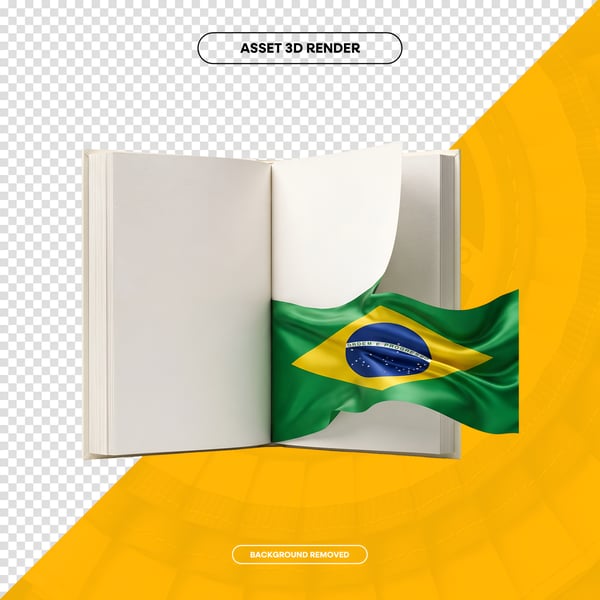 7 de Setembro INDEPENDÊNCIA DO BRASIL ELEMENTO 3D COMPOSIÇÃO SOCIAL MEDIA 50