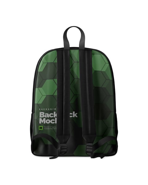 MOCHILA VISÃO DAS ALÇAS PSD EDITÁVEL MOCKUP
