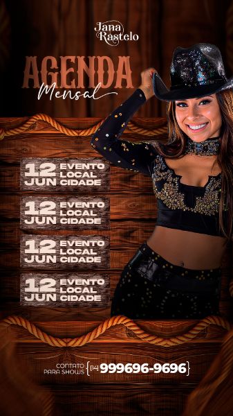 STORY | FLYER EVENTOS | SHOWS, ARTISTAS, AGENDA | PSD EDITÁVEL