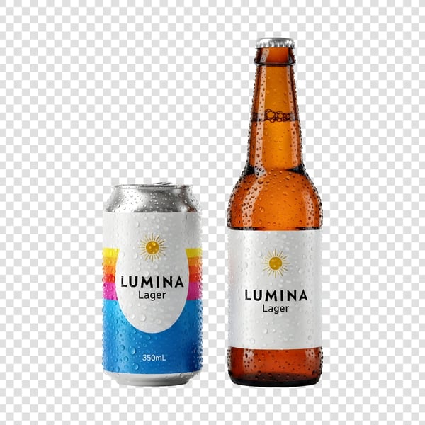 GARRAFA E LATA DE CERVEJA 05