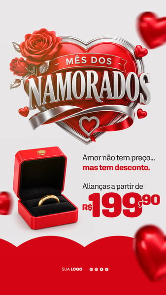MÊS DOS NAMORADOS STORY