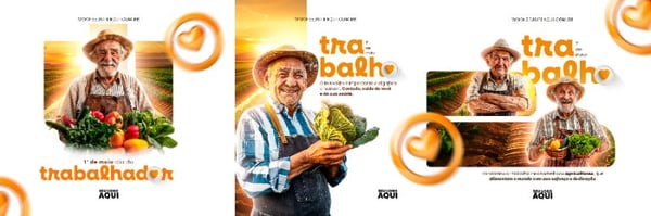 CARROSSEL - DIA DO TRABALHADOR - PSD EDITÁVEL