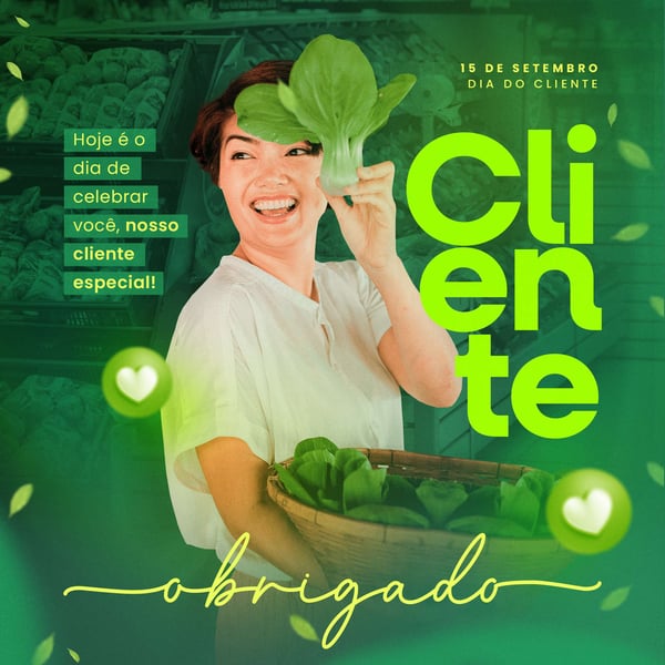 FELIZ DIA DO CLIENTE 15 DE SETEMBRO SOCIAL MEDIA PSD EDITÁVEL #8